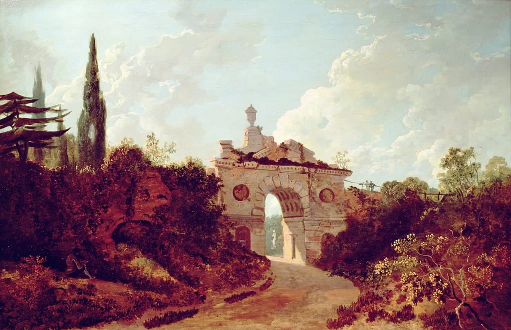 Arco in rovina a Kew Gardens, Surre